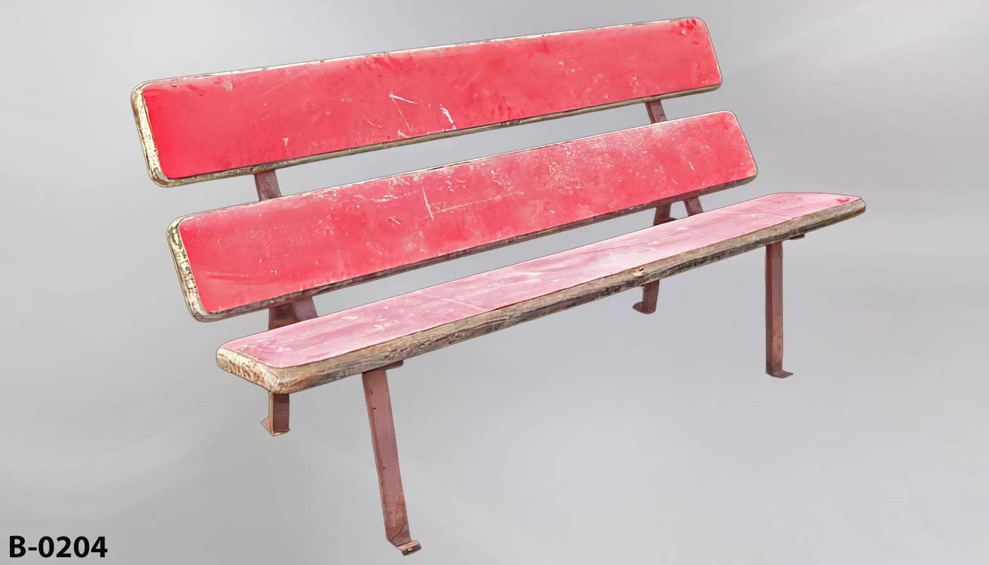 b_0204 Wood Bench