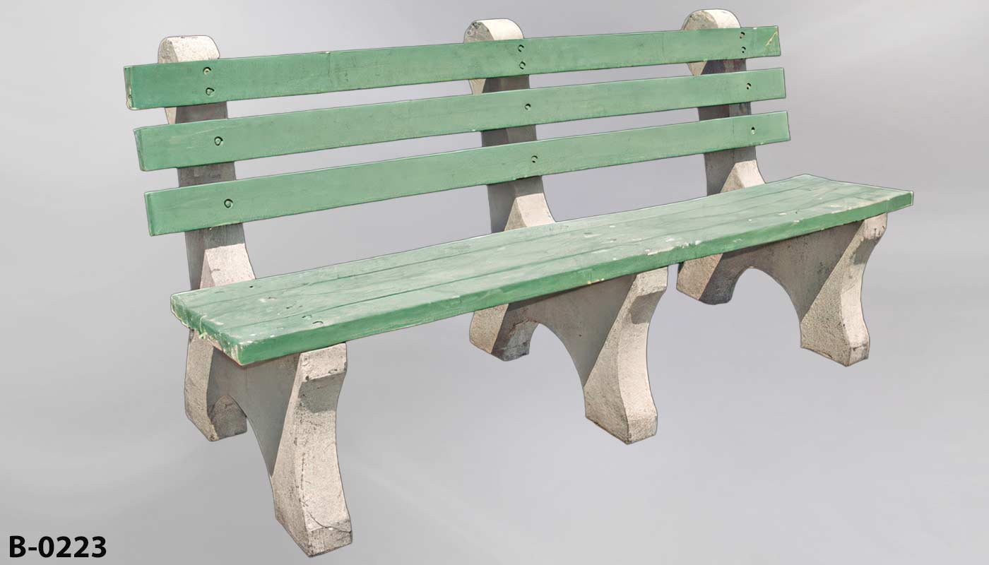 b_0223 Park Bench