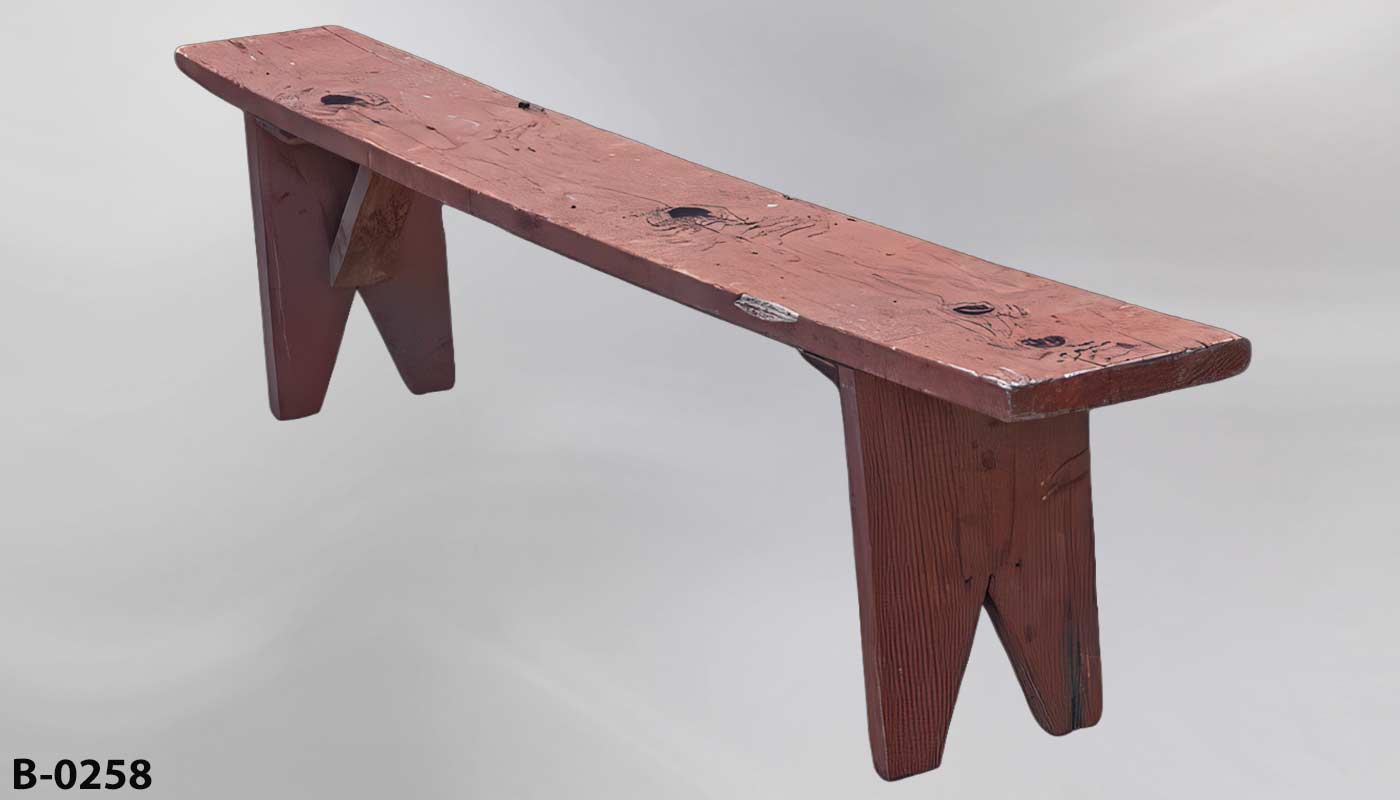 b_0258 Wood Bench