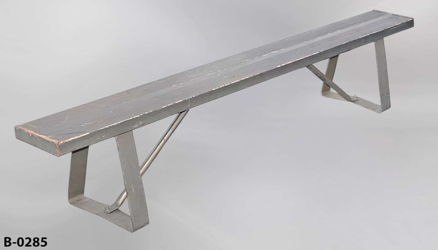 b_0285 Aluminum Bench