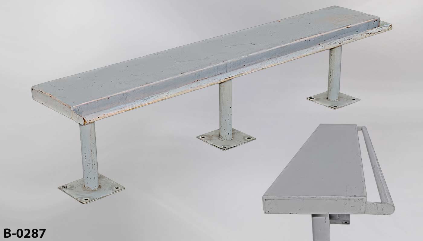 b_0287 Steel Bench