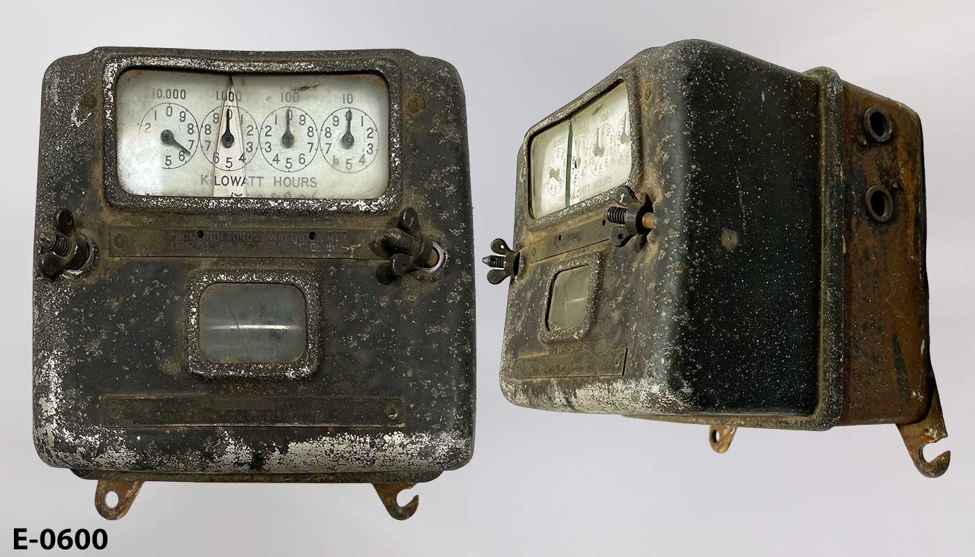 e_0600 Vintage Electric Meter