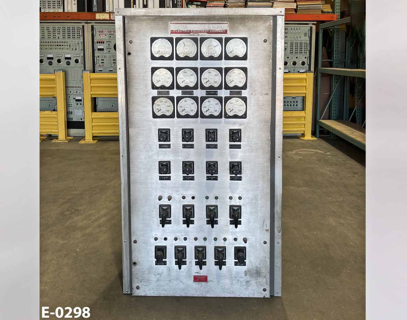 Electronic Control Panel e_0298