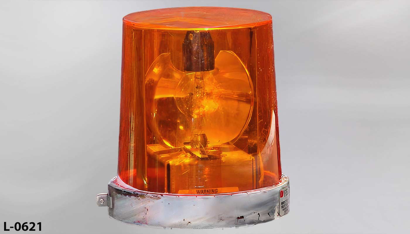 L-0621 Amber Rotating Light