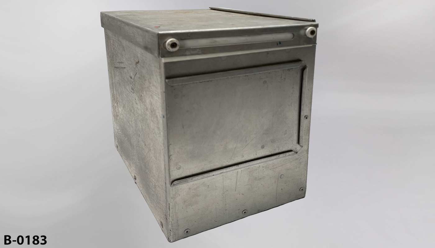 b_0183 Aluminum Storage Container