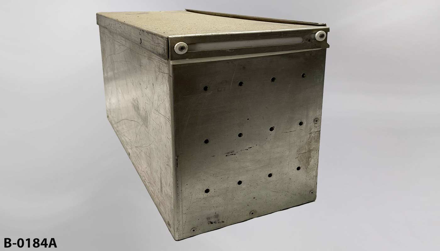 b_0184a Aluminum Storage Container