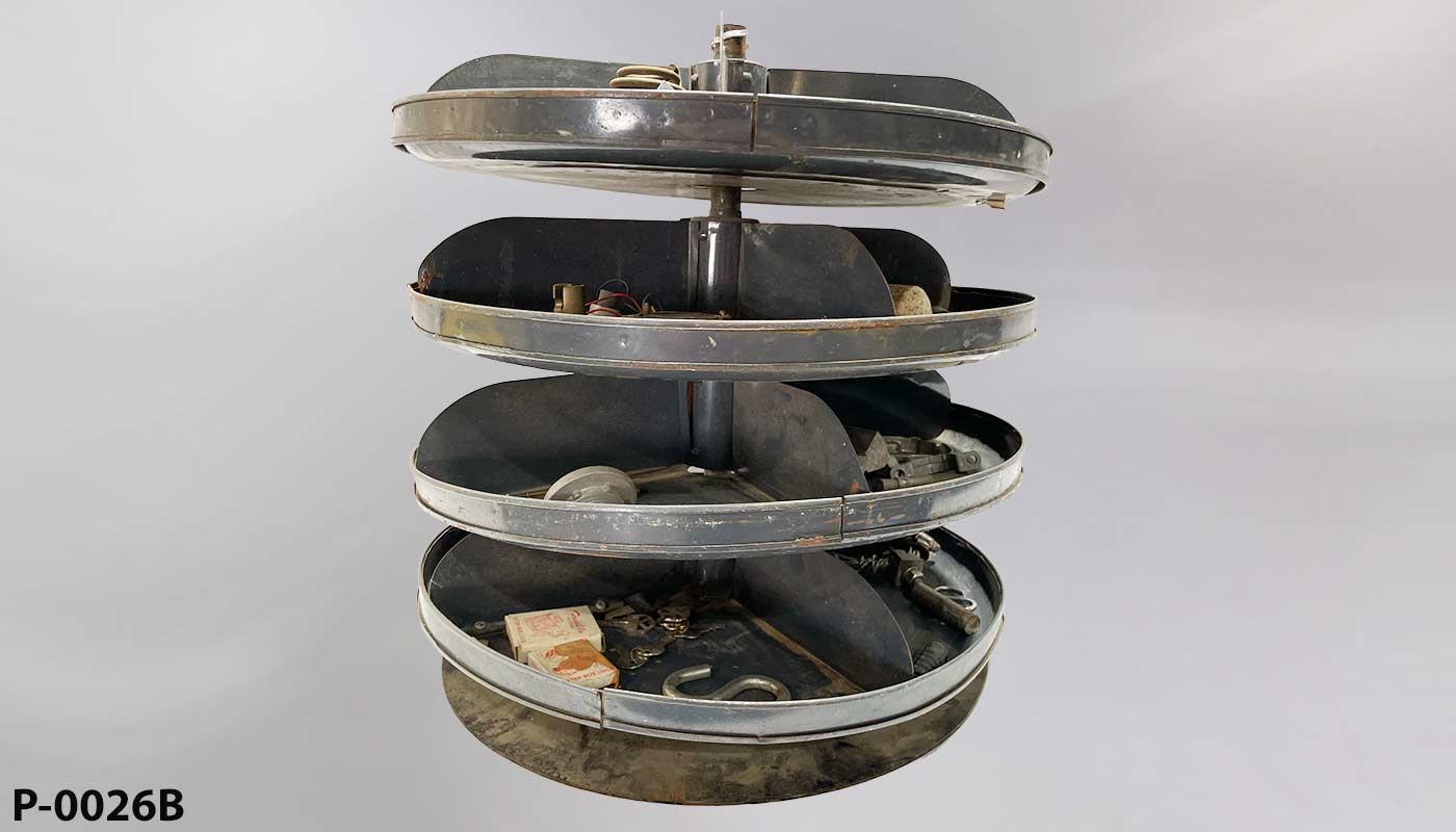 p_0026b Tabletop Parts Carousel