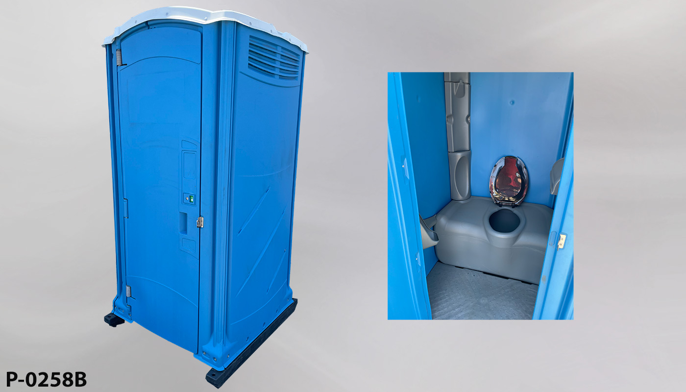 P-0258B Portable Toilet - Blue