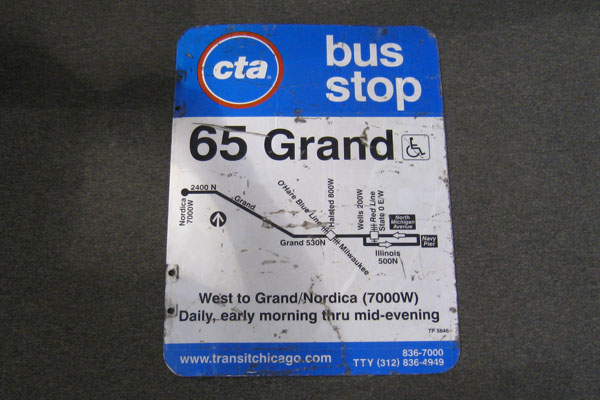 s2259 Bus Station Sign