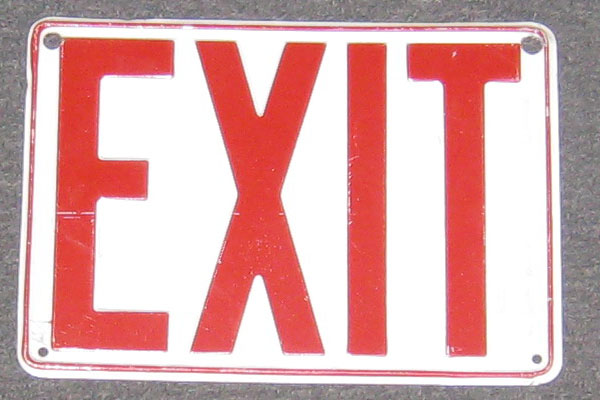 s0417 Exit Sign