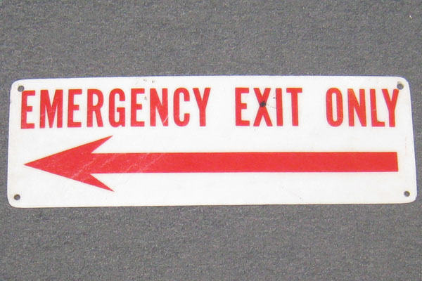 s0523 Exit Sign