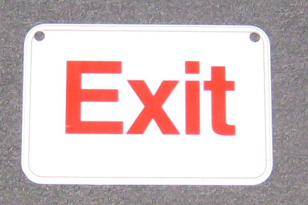 s1127 Exit Sign