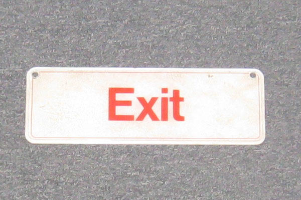 s1368 Exit Sign