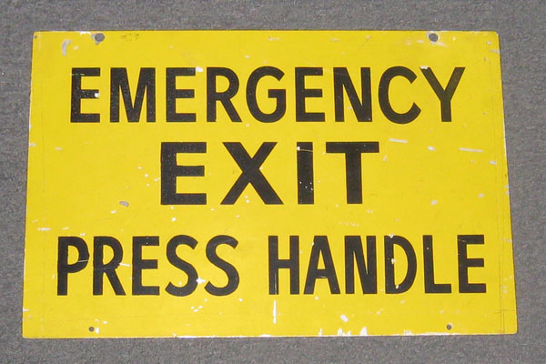 s1513 Exit Sign