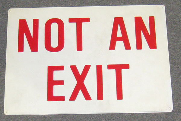 s2438 Not An Exit