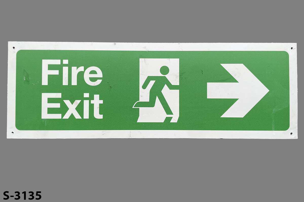 s3135 Exit Sign