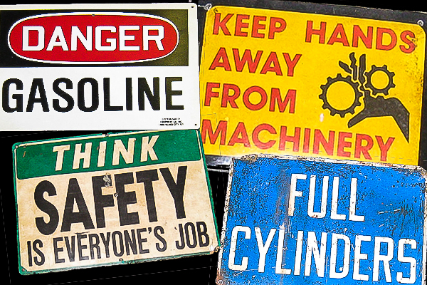 Factory/Machinery Signs