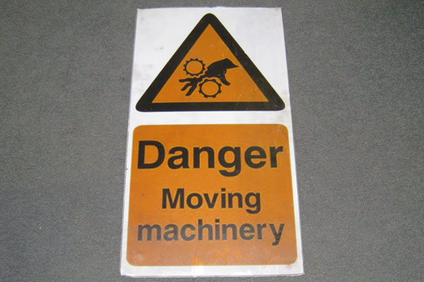 s2352 Factory/Machinery Sign