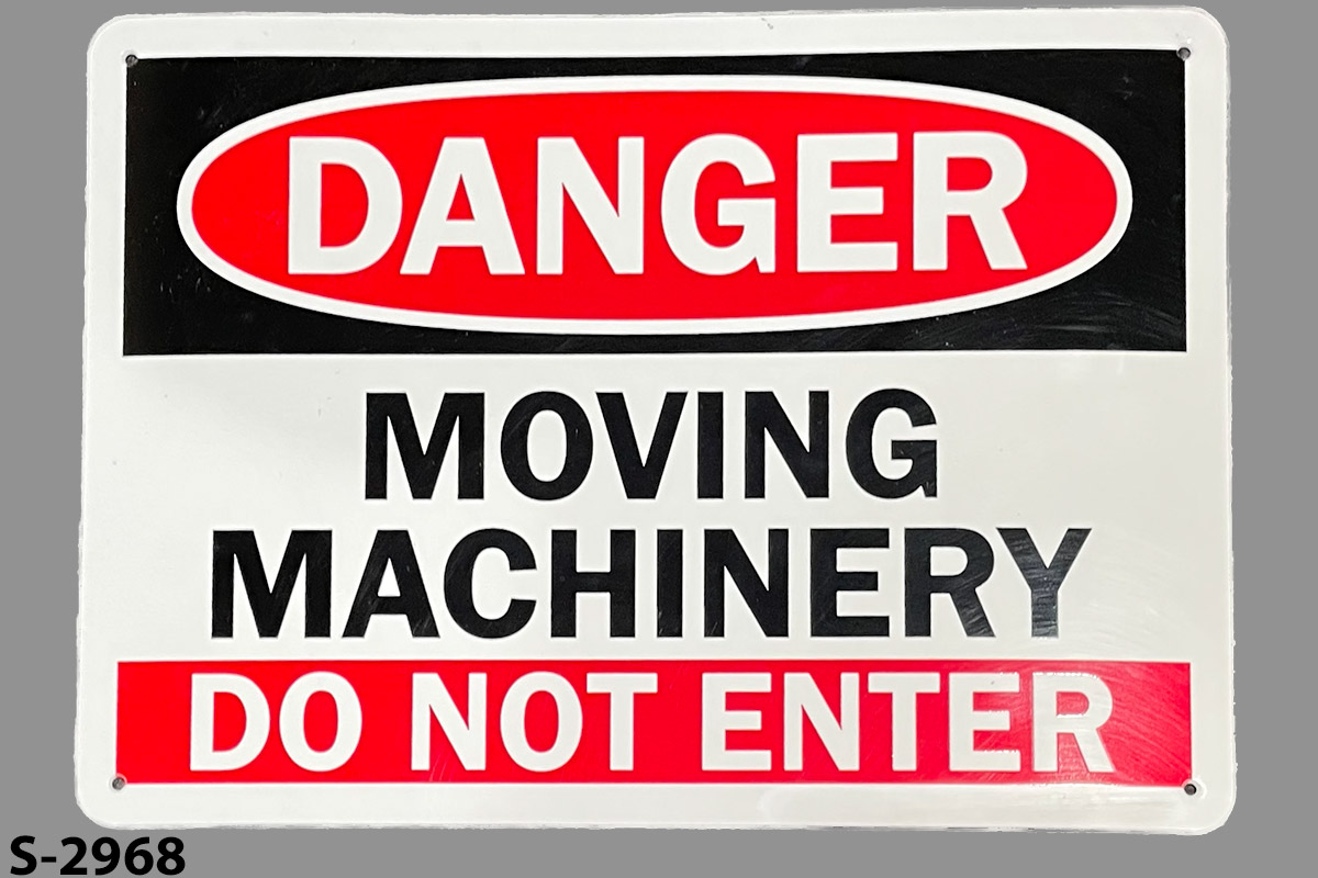 s2968 Factory/Machinery Sign