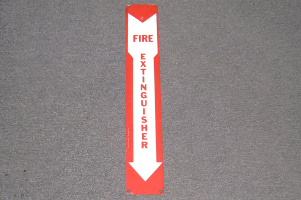 s0075l Fire Related Sign