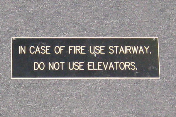 s0388 Fire Related Sign