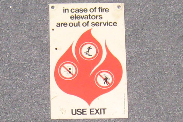 s0432 Fire Related Sign