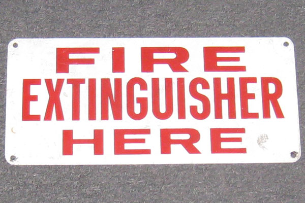 s0470 Fire Related Sign