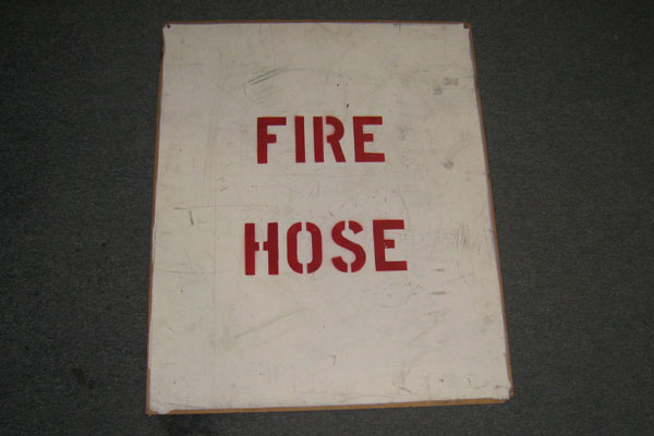 s0570 Fire Related Sign
