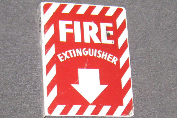 s0587 Fire Related Sign