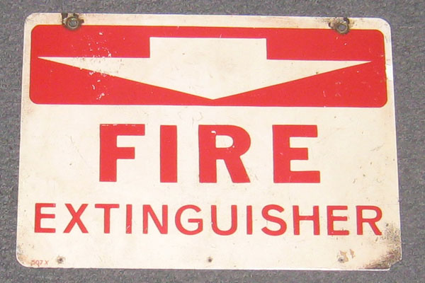 s0661 Fire Related Sign