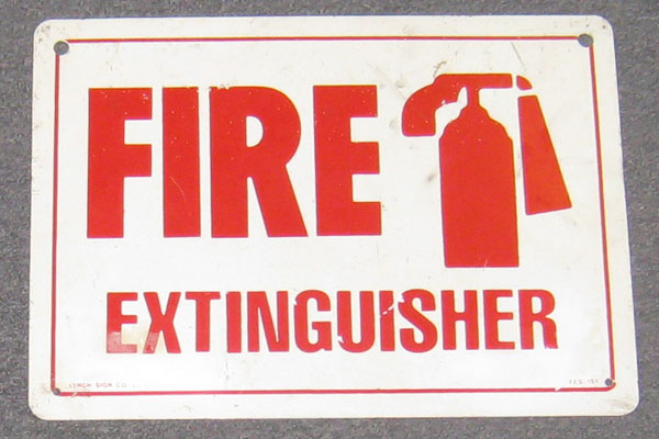 s0701 Fire Related Sign