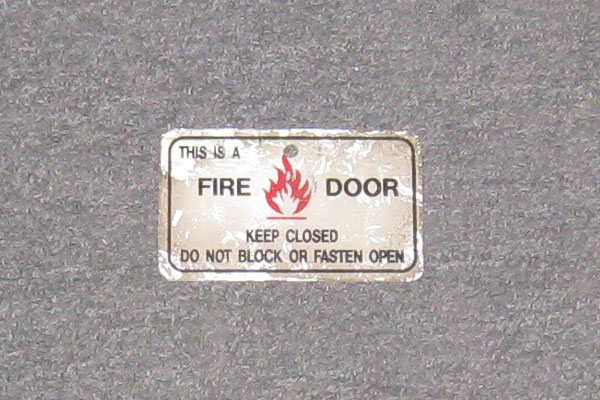 s0714 Fire Related Sign