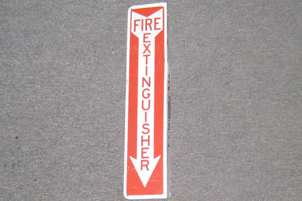 s0832 Fire Related Sign