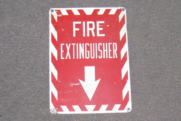 s0834 Fire Related Sign