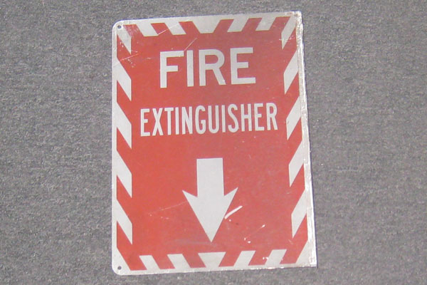 s0883 Fire Related Sign