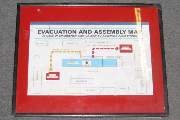 s0970 Fire Related Sign