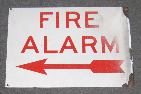 s0988 Fire Related Sign