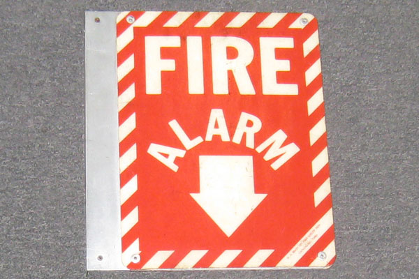 s0993 Fire Related Sign
