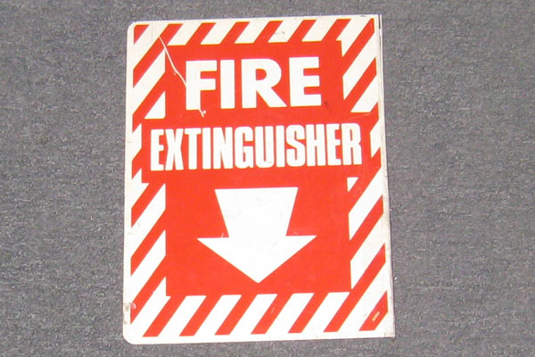 s0995 Fire Related Sign