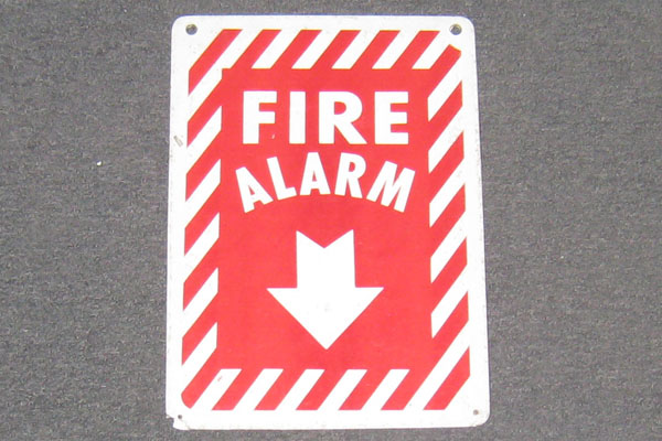 s0996 Fire Related Sign