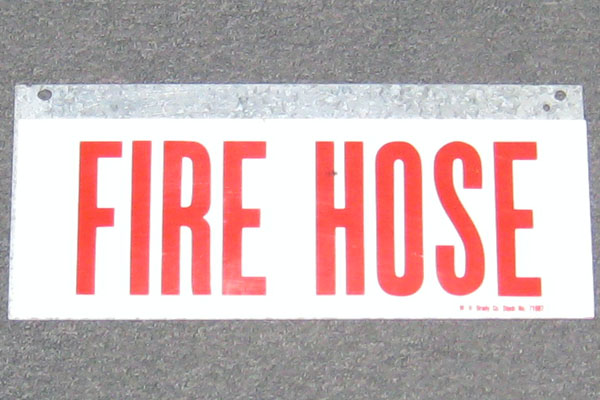 s1001 Fire Related Sign