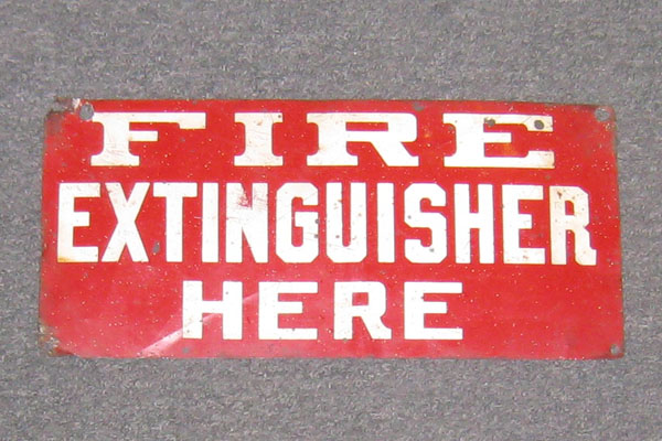 s1484 Fire Related Sign
