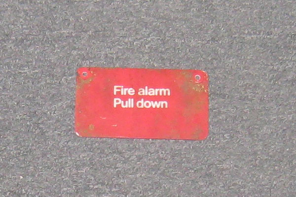s1494 Fire Related Sign