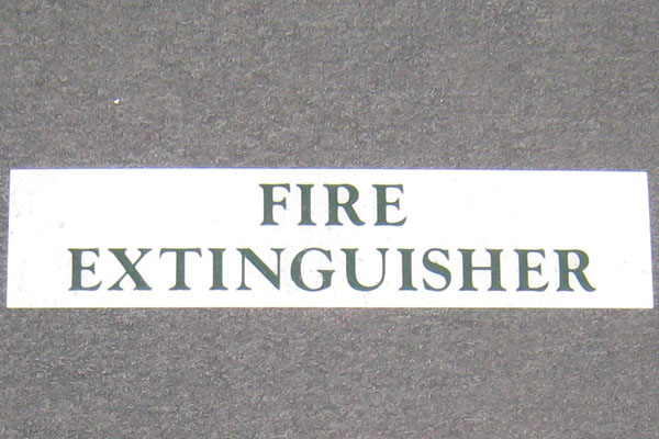 s1806 Fire Related Sign