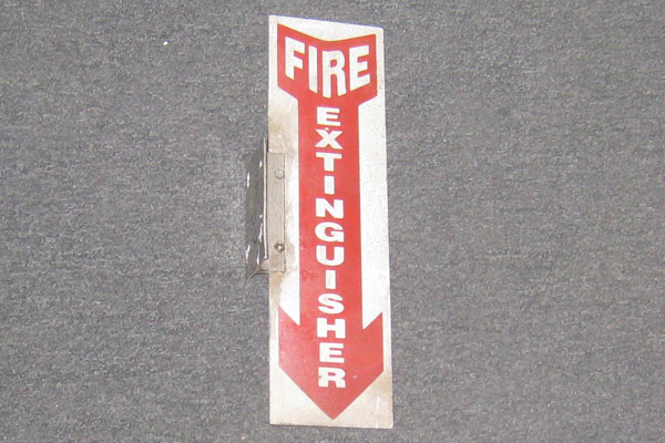 s1831 Fire Related Sign