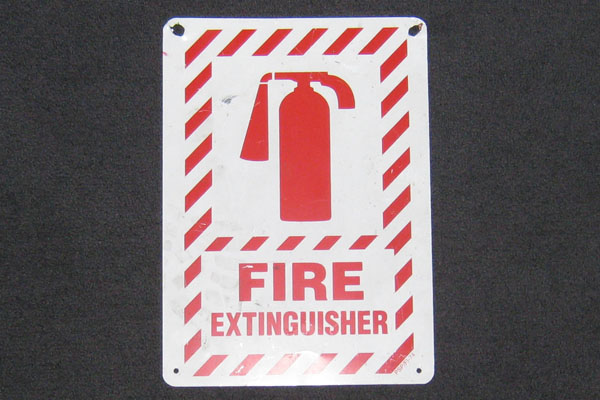 s1865 Fire Related Sign