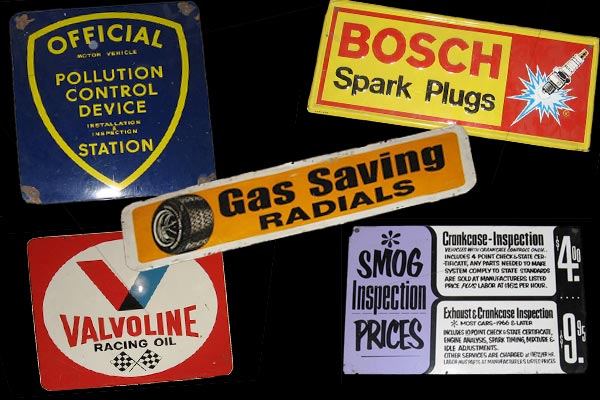 Gas/Auto Service Signs