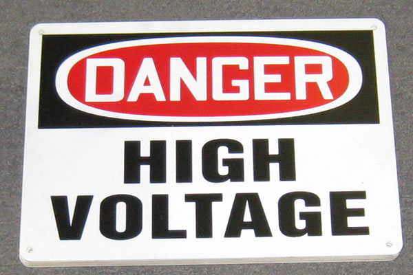 s2430 High Voltage Sign