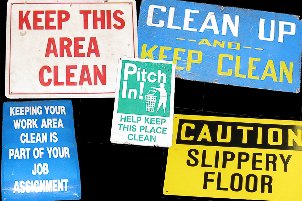  Janitorial Signs