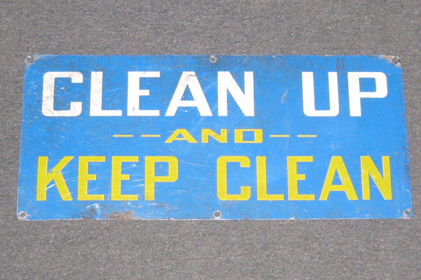 s0061 Janitorial Sign